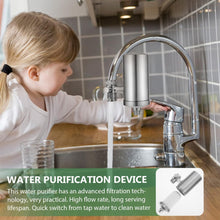 304 Stainless Steel Faucet Mount Water Filter, Water Purifier (1 Set)