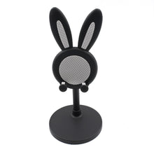 Easter-themed phone holder with bunny shape for desk organization