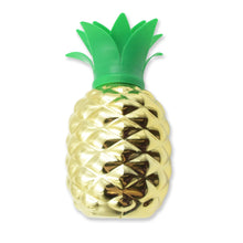 Plastic Pineapple Cups with Straw (1 Pc) - Party Favors, Hawaiian, Beach