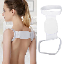 Adjustable posture support for back and shoulder pain relief