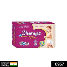 Premium Champs High Absorbent Pant Style Diaper Small, Medium and Large Size Diaper