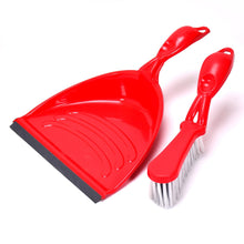 Multipurpose dustpan set for various cleaning tasks.