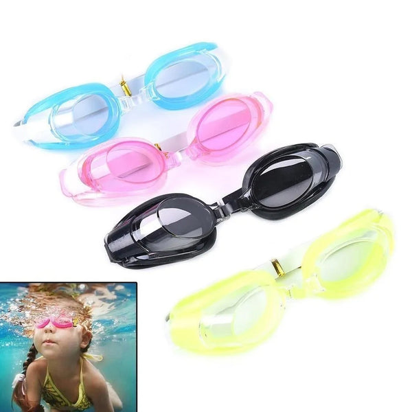 Adjustable swimming goggles with anti-fog feature