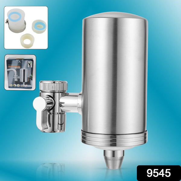 304 Stainless Steel Faucet Mount Water Filter, Water Purifier (1 Set)